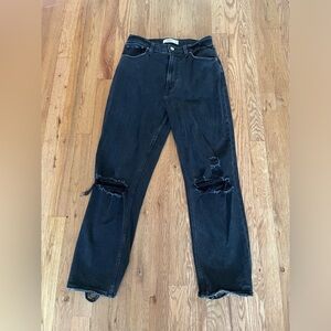 Curve love Abercrombie straight leg jeans